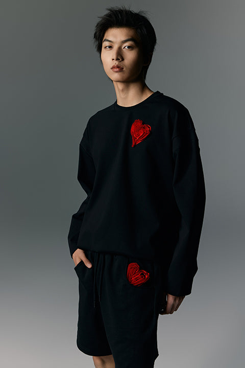 With Love Short Pants, Black