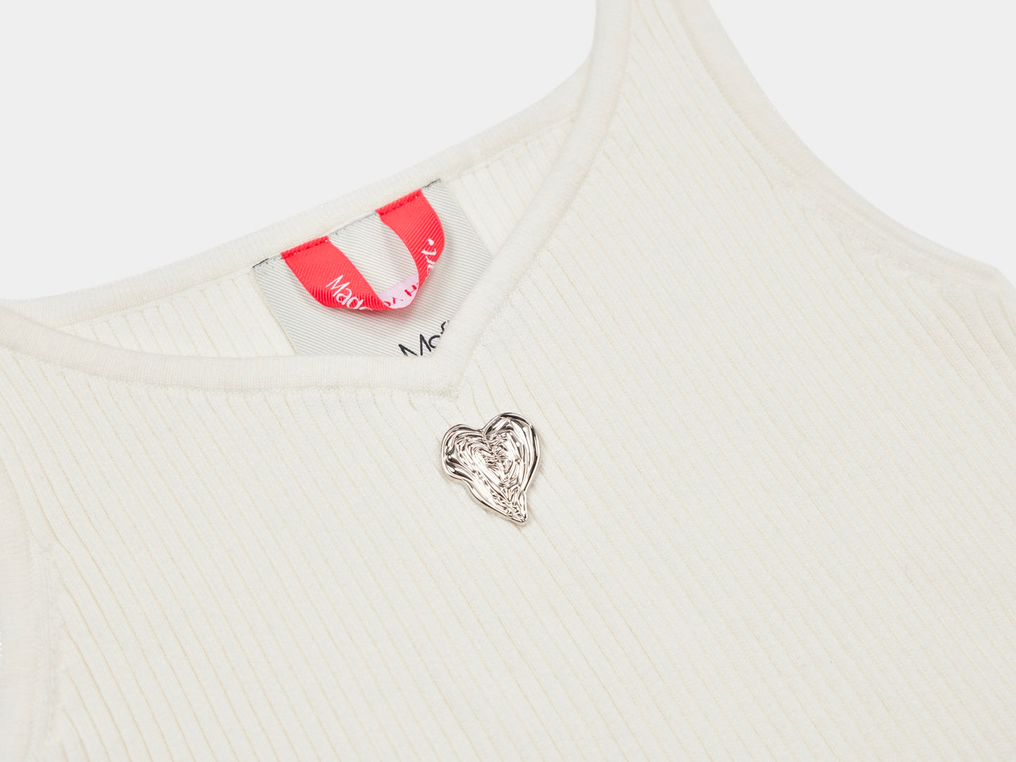With Love Tank Top, White