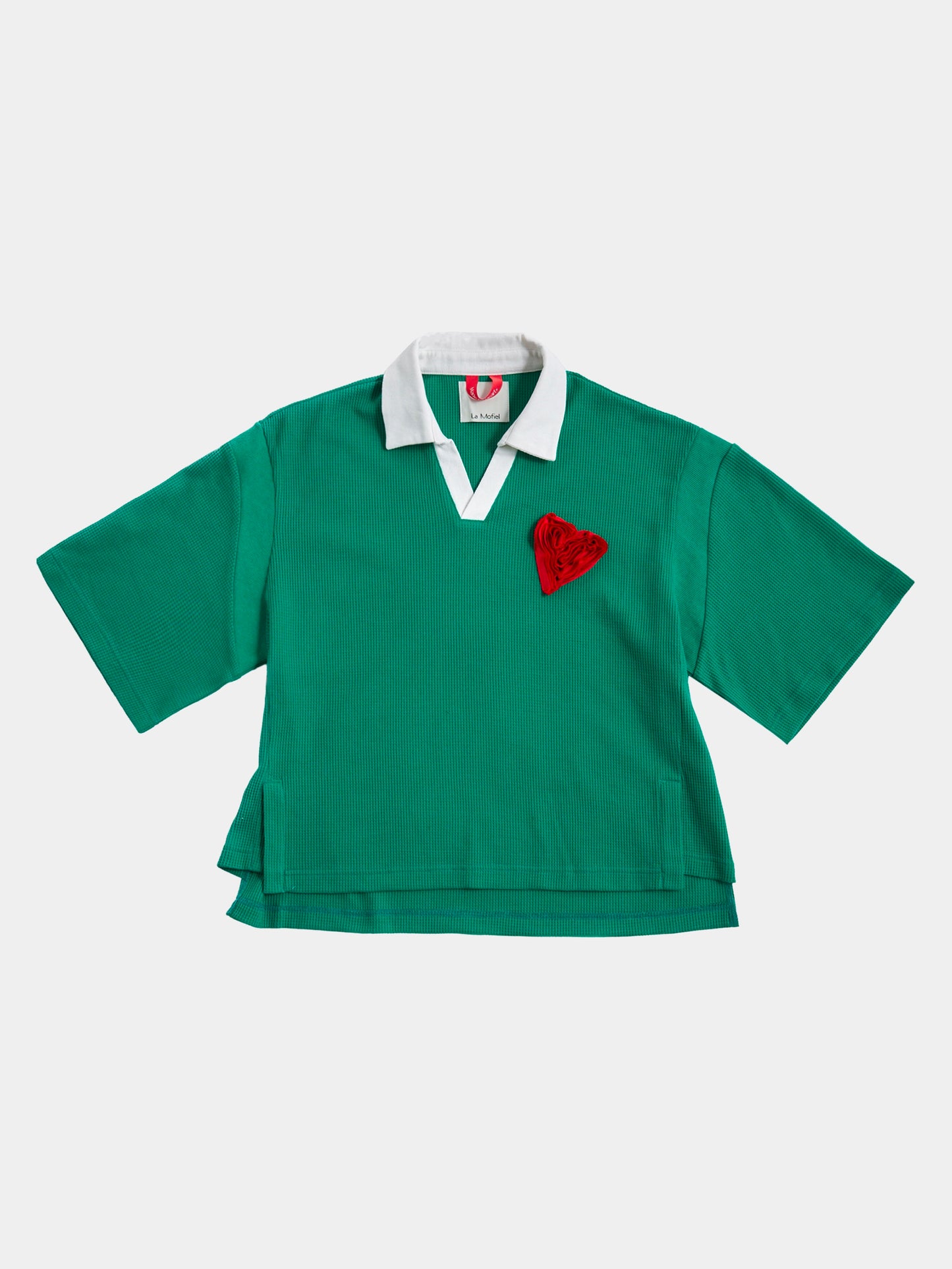 With Love Polo Shirts S/S, Green