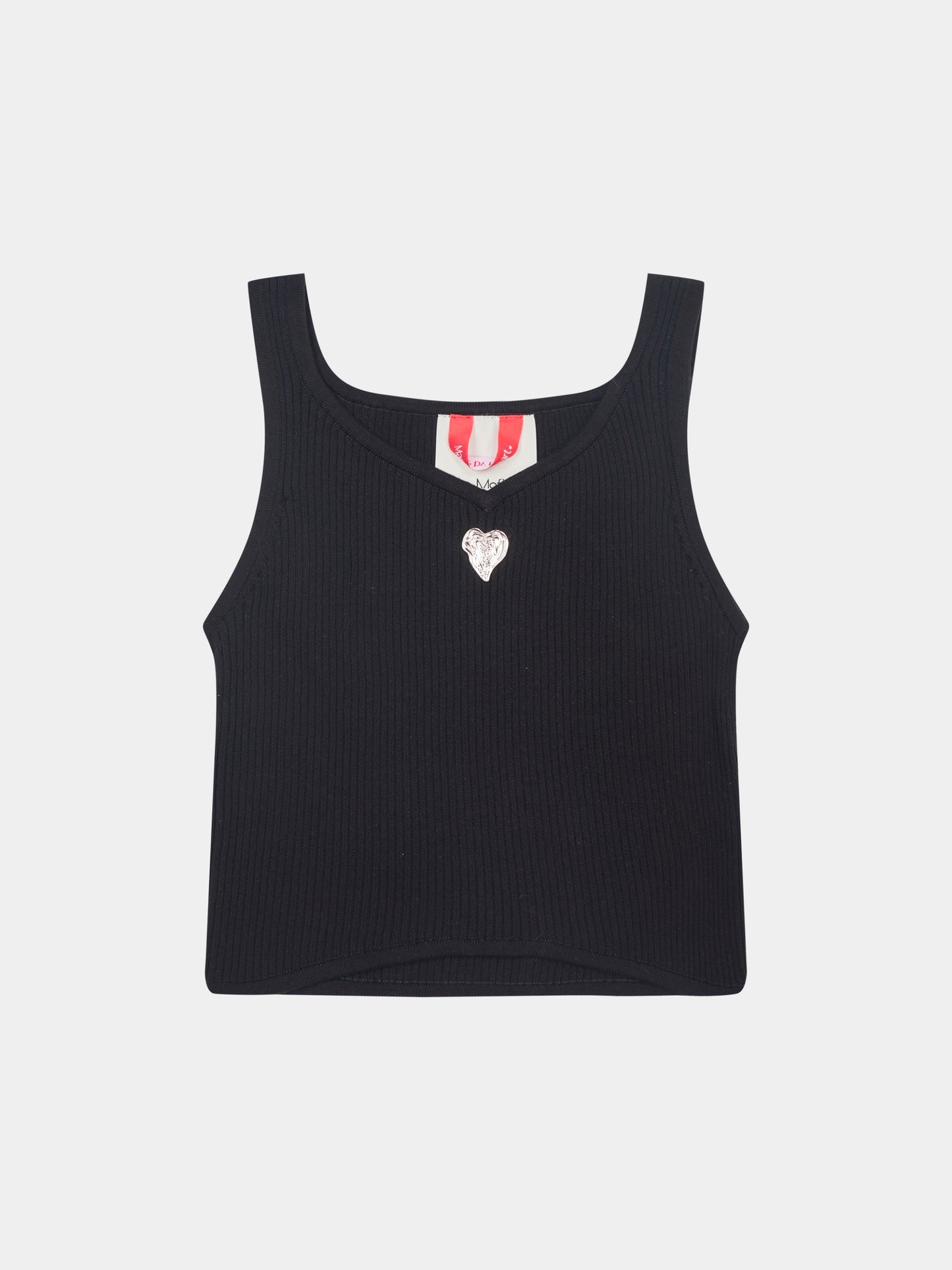 With Love Tank Top, Black