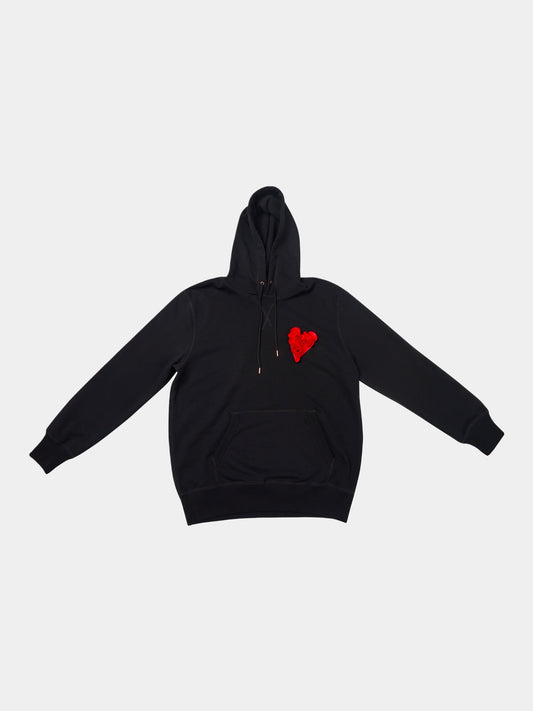 With Love Hoodie, Black