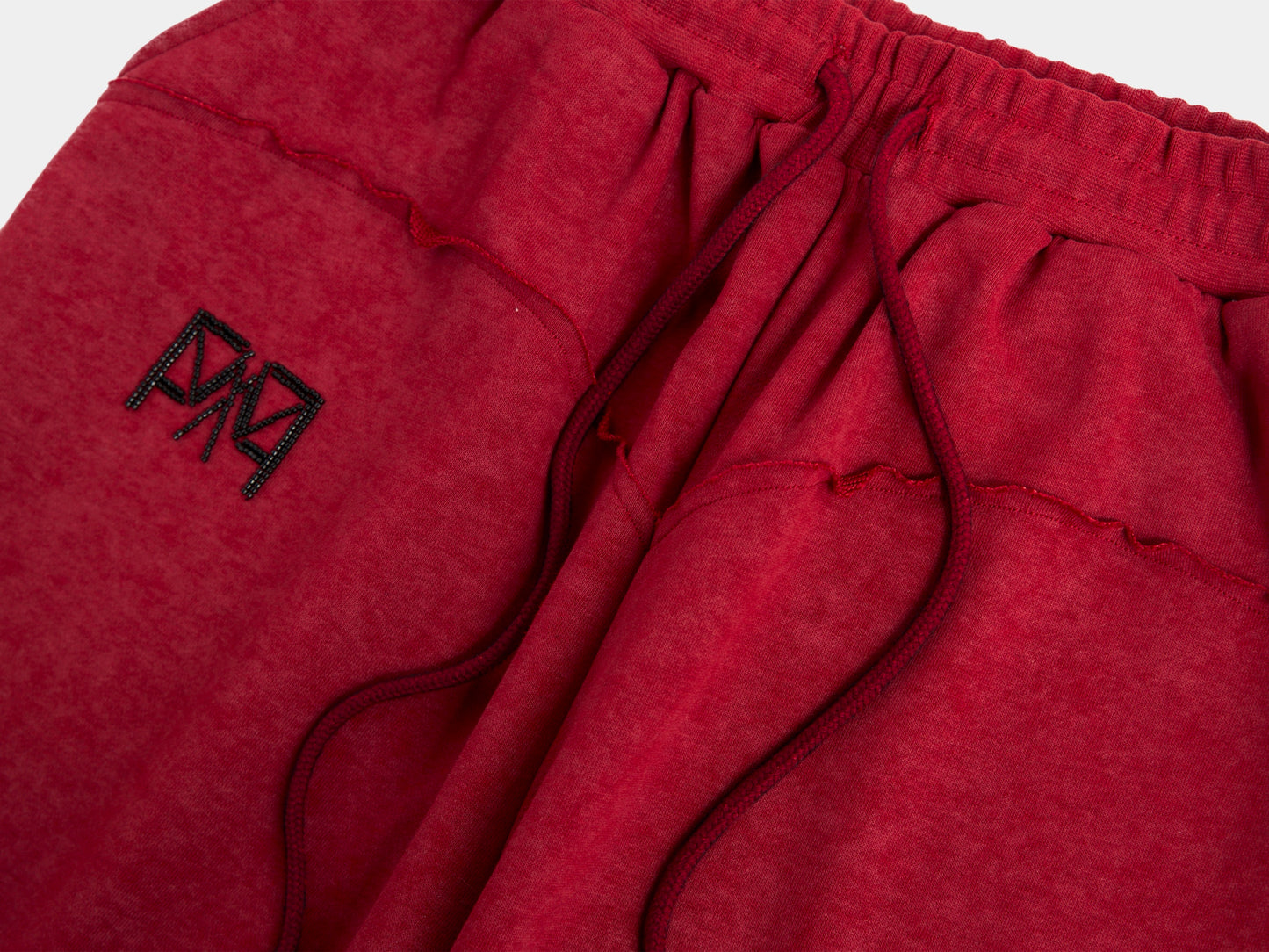 Logo Sweat Pants, DARK RED