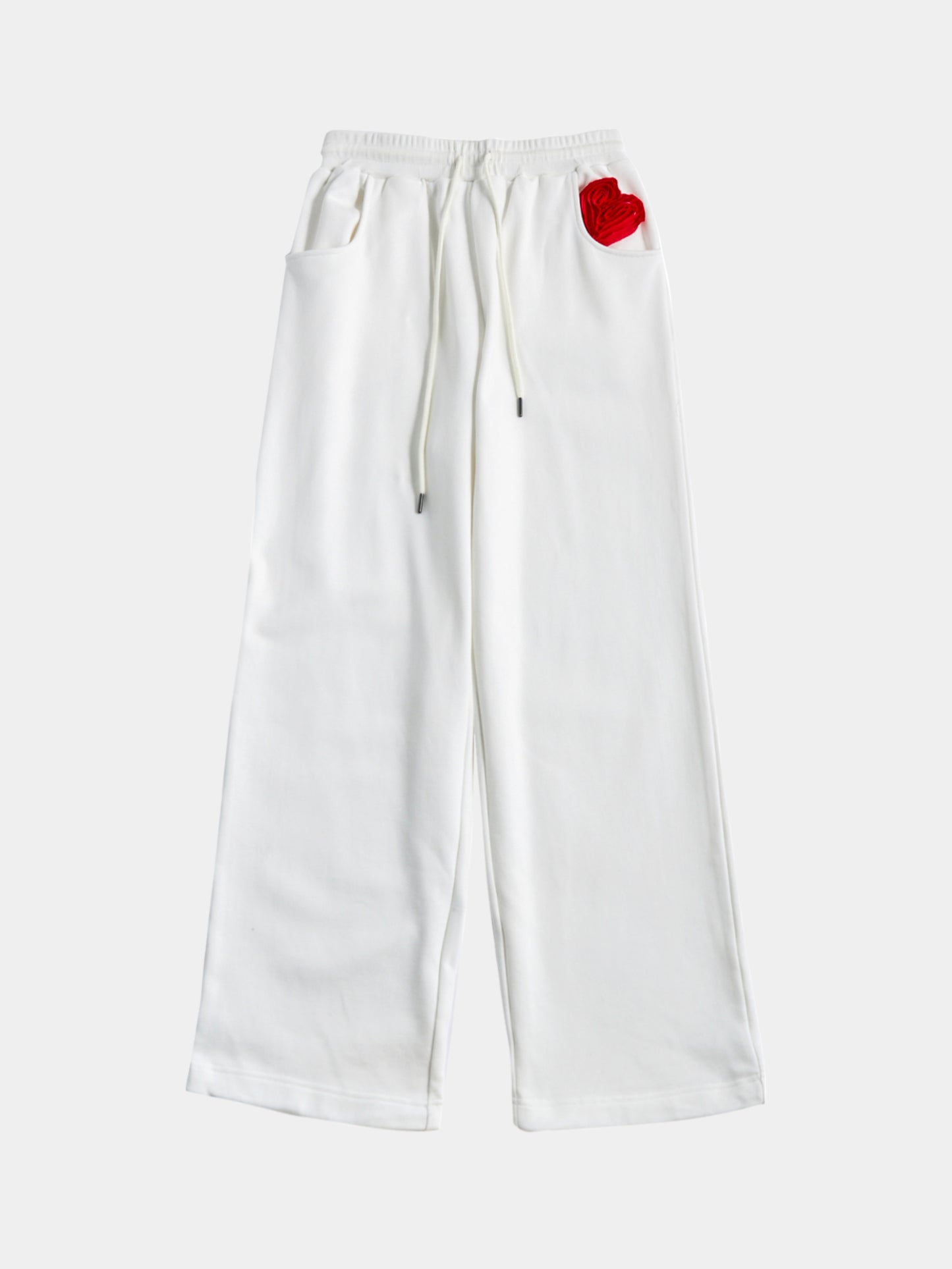 With Love Sweat Pants, White