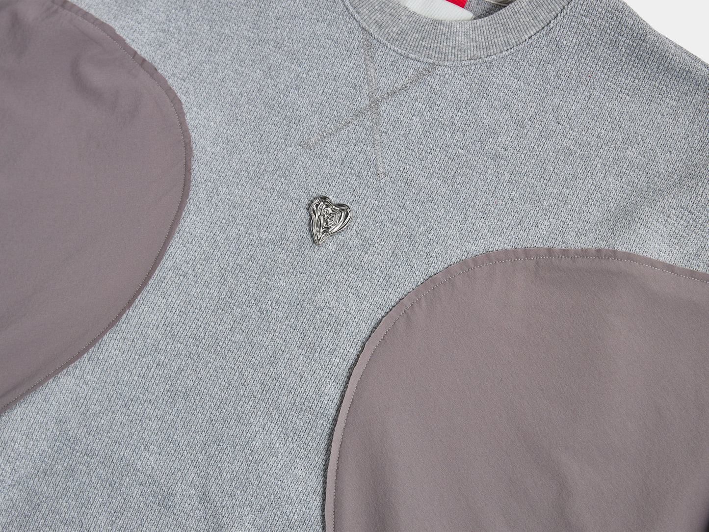 With Love switching Tee L/S, Gray