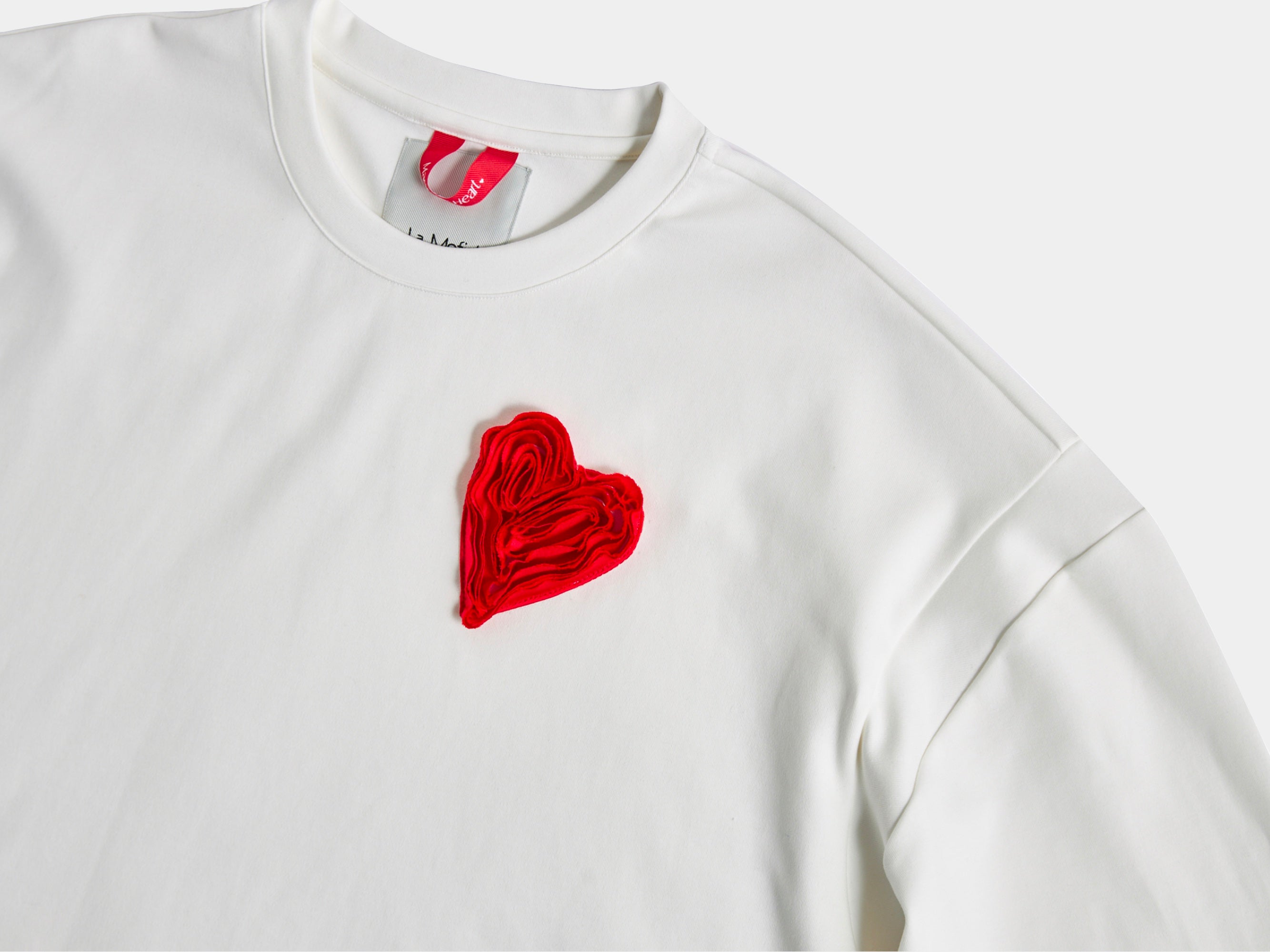 With Love Long Tee, White