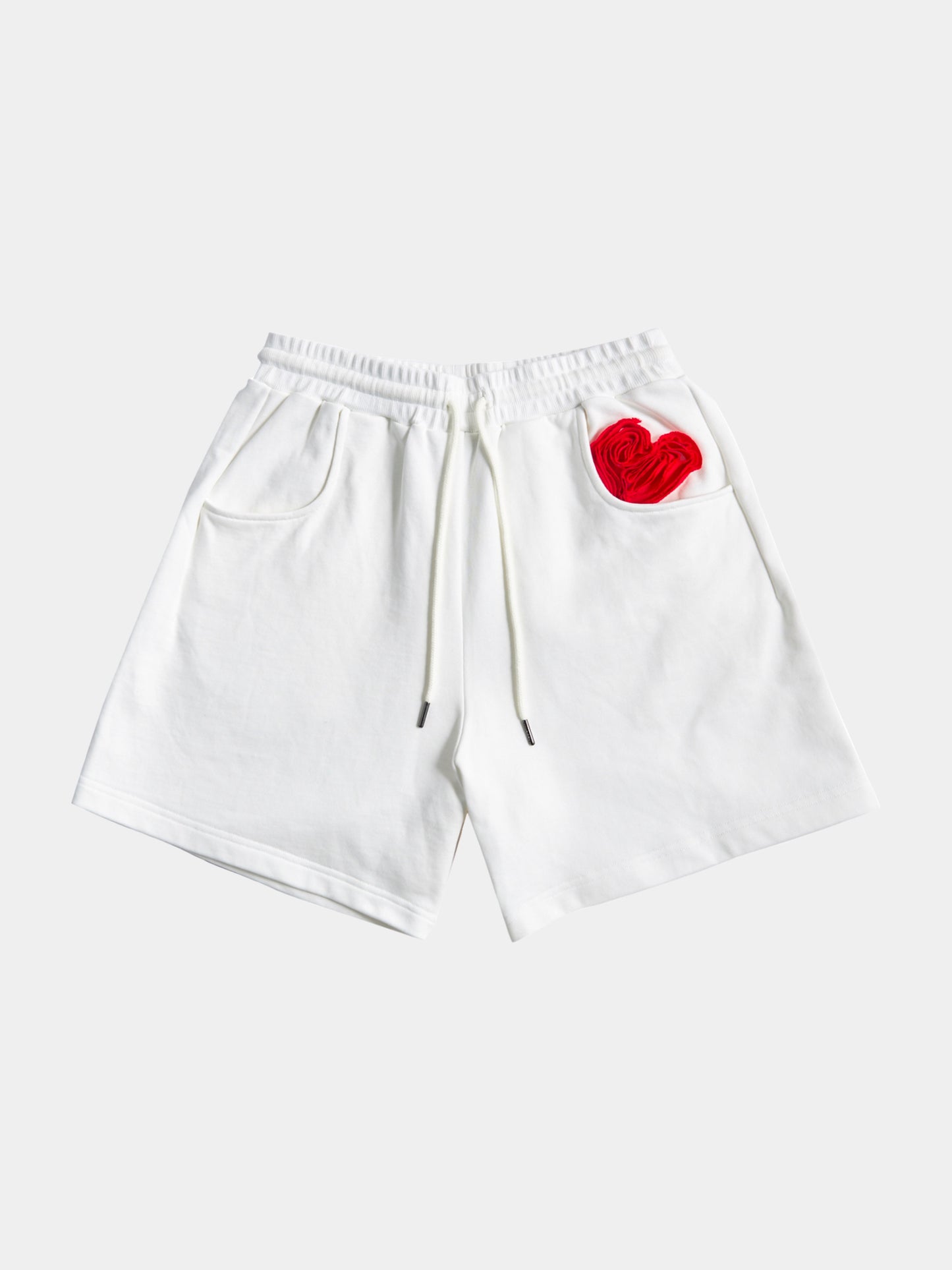 With Love Short Pants, White