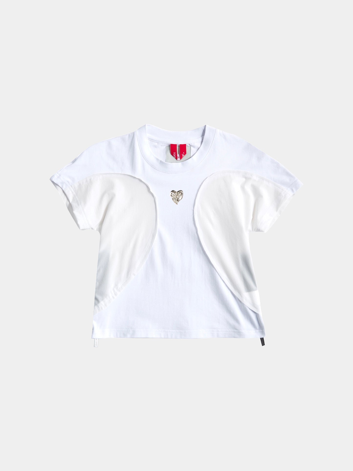 Switching Tee S/S, White